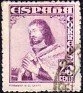Spain - 1948 - Personajes - 25 CTS - Lila - España, Franco - Edifil 1033 - Personajes. Fernando III el Santo - 0